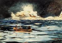 Homer, Winslow - Under the Falls, The Grand Discharge